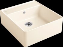 Beépíthető kerámia mosogató Villeroy & Boch Sink unit Single-bowl Crema 632062KR