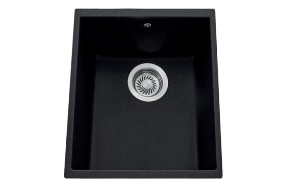 Aláépíthető gránit mosogató LUISINA HARMONIE EVSP0003219 Full black