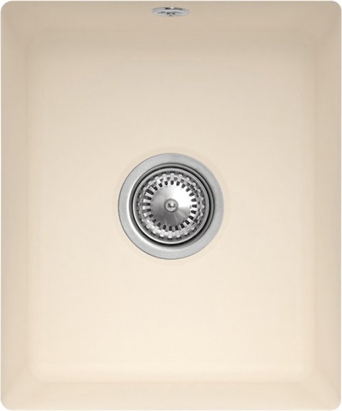 Beépíthető kerámia mosogató Villeroy & Boch Subway 45 SU Undercounter Ivory 332402FU