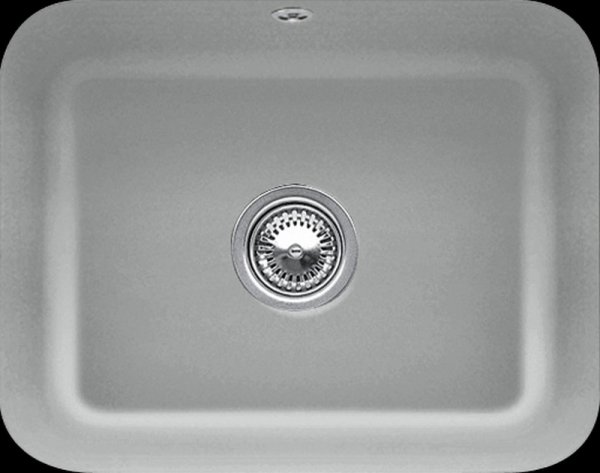 Beépíthető kerámia mosogató Villeroy & Boch Cisterna 60C Undercounter Stone 670602SL